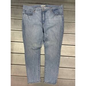 Levis 311 Shaping Skinny Jeans‎ Womens 20W Blue Light Wash Mid Rise